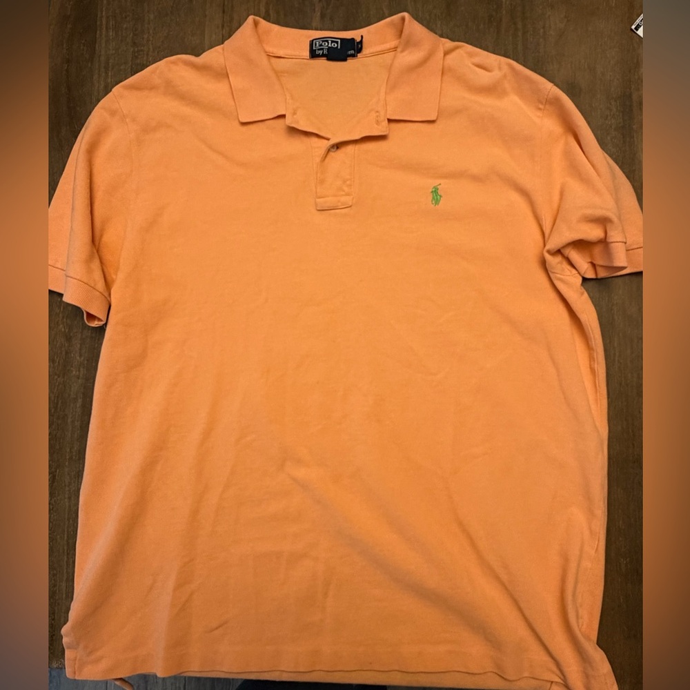 Ralph Lauren Vibrant Orange Polo Shirt